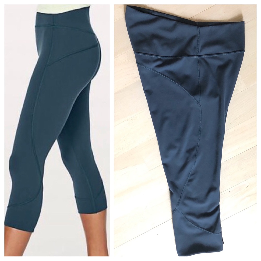 Lululemon In Movement Crop19” HR Everlux 8